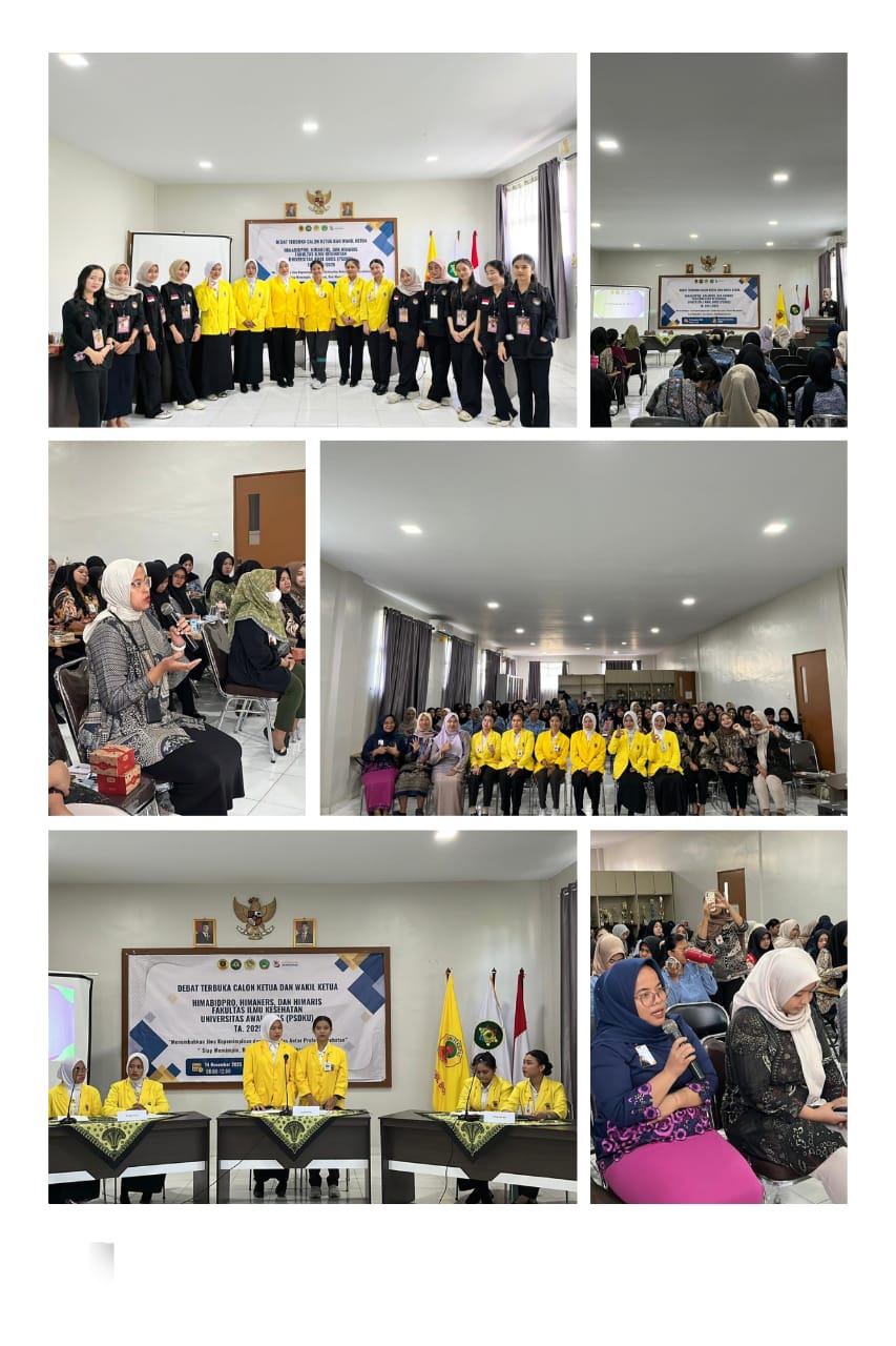 DEBAT TERBUKA CALON KETUA DAN WAKIL KETUA HIMABIDPRO UNIVERSITAS AWAL BROS (PSDKU)