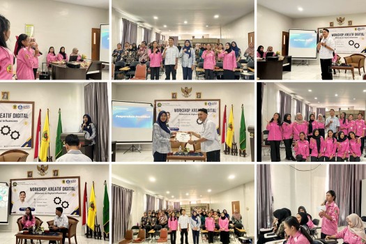 WORKSHOP KREATIF DIGITAL: Midwives as Digital Influencers  
UNIVERSITAS AWAL BROS PSDKU