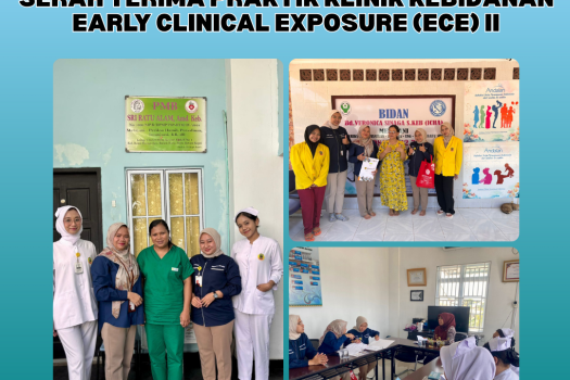 SERAH TERIMA PRAKTIK KLINIK KEBIDANAN EARLY CLINICAL EXPOSURE (ECE) II