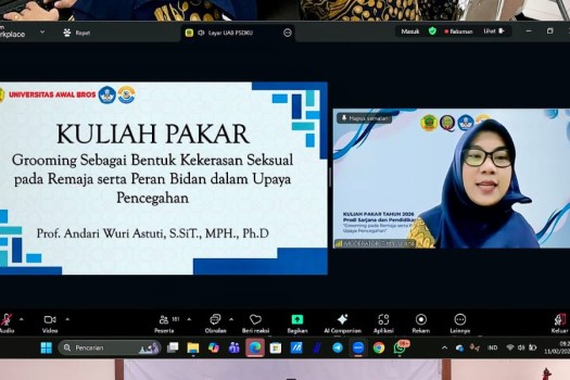 KULIAH PAKAR SESI 1 MAHASISWI PROGRAM STUDI SARJANA KEBIDANAN UNIVERSITAS AWAL BROS