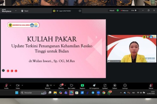 KULIAH PAKAR SESI 2 MAHASISWI PROGRAM STUDI SARJANA KEBIDANAN UNIVERSITAS AWAL BROS